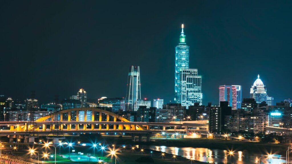 대만 타이베이 야경